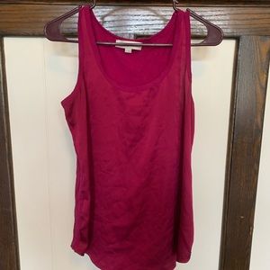 ⭐️ Loft- small fuchsia tank top ⭐️